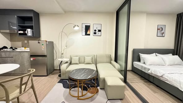 bedroom of Aspire Ratchayothin