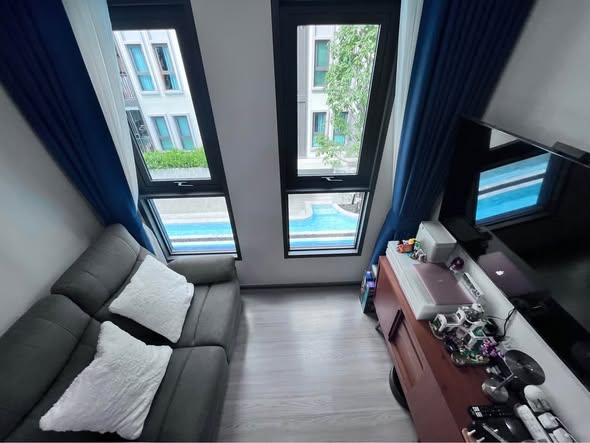 bedroom and living room and room interior of Aspire Ratchayothin