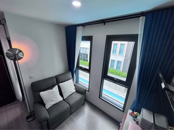 living room and bedroom of Aspire Ratchayothin