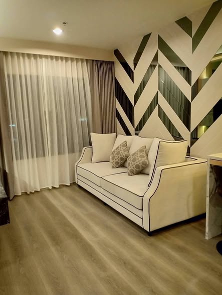 bedroom and living room and room interior of Aspire Sathon-Taksin (Copper Zone)