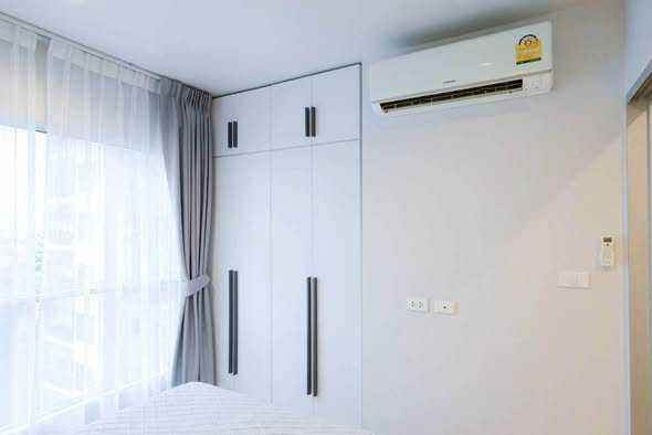 bedroom and room interior of Aspire Sathon-Taksin (Copper Zone)