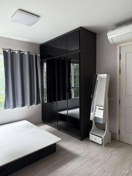 bedroom and room interior of Aspire Sathon-Taksin (Timber Zone)