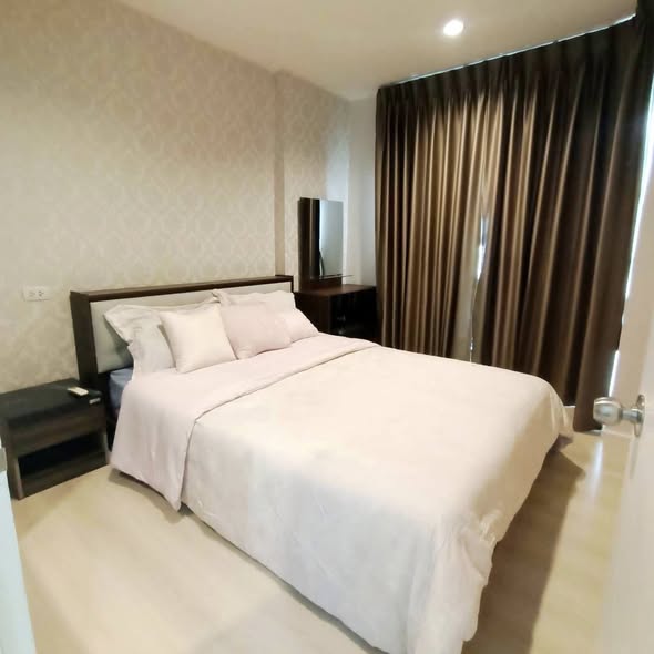bedroom of Aspire Sukhumvit 48