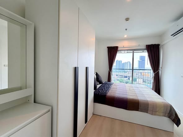 bedroom of Aspire Sukhumvit 48