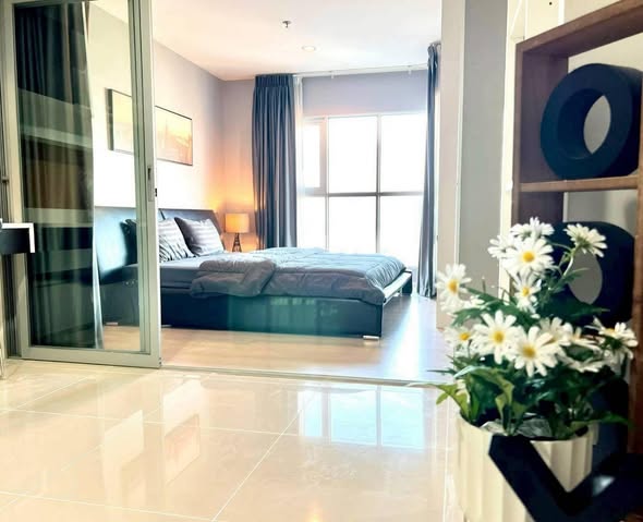 bedroom of Aspire Sukhumvit 48