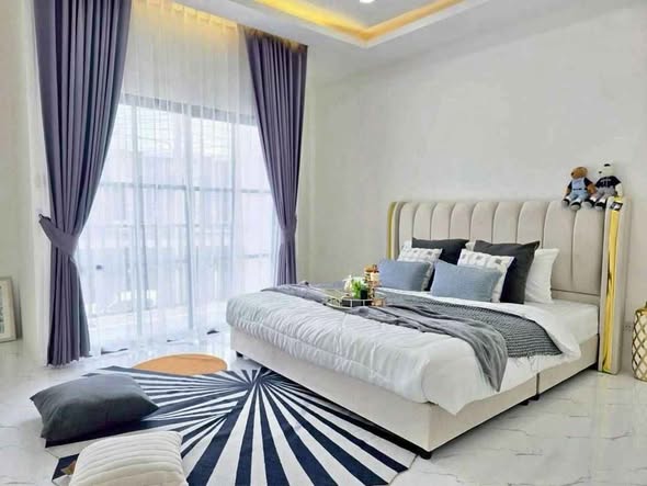 bedroom of Aspire Sukhumvit-Rama 4