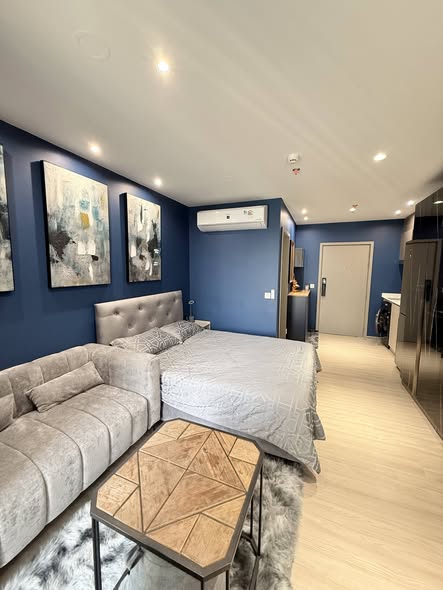 bedroom of Aspire Sukhumvit-Rama 4
