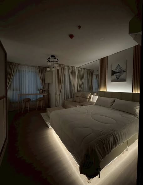 bedroom of Aspire Sukhumvit-Rama 4