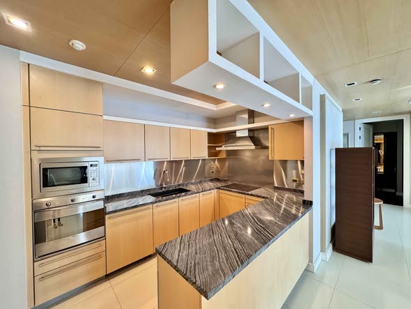 kitchen of Athenee Residence
