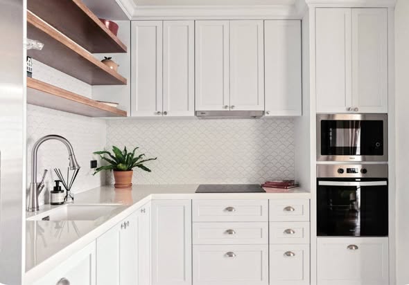 kitchen of Athenee Residence
