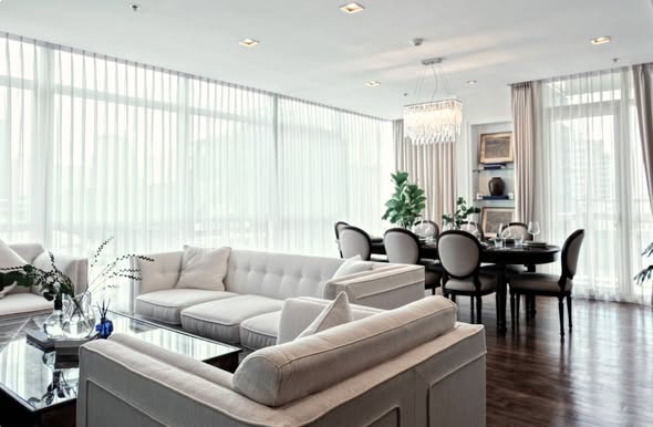 living room of Athenee Residence