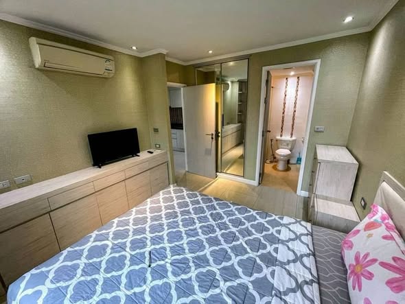 bedroom of Atlantis Condo Resort Pattaya