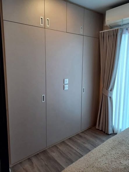 bedroom and room interior of Atmoz รัชดา-ห้วยขวาง คอนโด