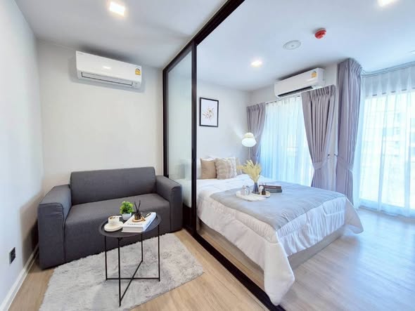 living room and bedroom and room interior of Atmoz Flow Minburi