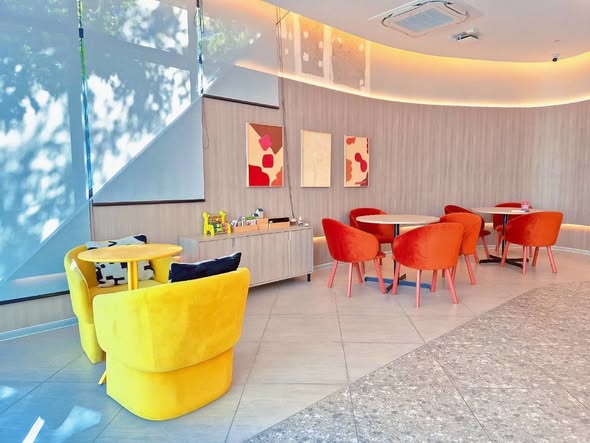 living room and room interior of Atmoz Flow Minburi