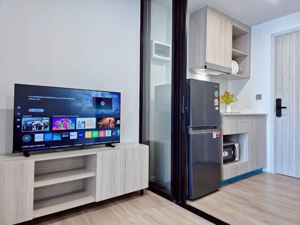living room and room interior of Atmoz Flow Minburi