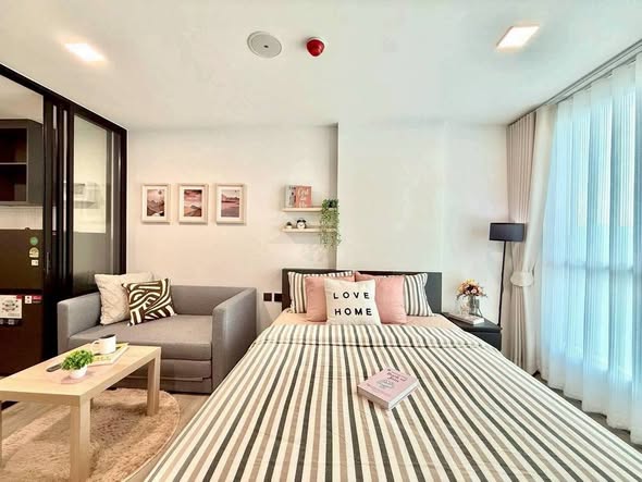 bedroom of Atmoz Palacio Ladprao Wanghin | แอทโมซ พาลาซิโอ ลาดพร้าว วังหิน
