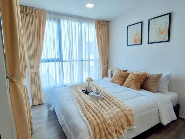 bedroom of Atmoz Palacio Ladprao Wanghin | แอทโมซ พาลาซิโอ ลาดพร้าว วังหิน