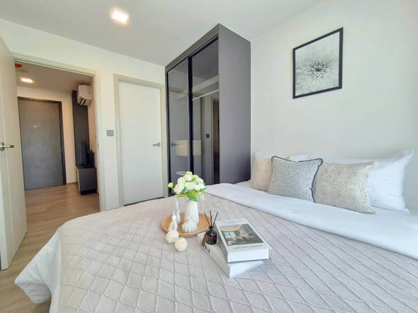 bedroom of Atmoz Palacio Ladprao Wanghin | แอทโมซ พาลาซิโอ ลาดพร้าว วังหิน