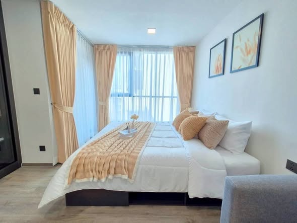 bedroom of Atmoz Palacio Ladprao Wanghin | แอทโมซ พาลาซิโอ ลาดพร้าว วังหิน