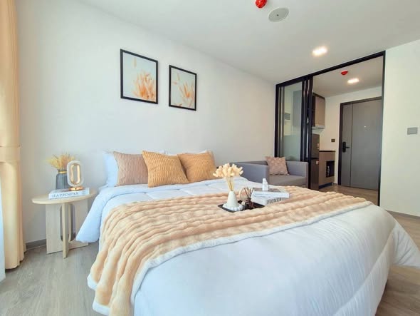 bedroom of Atmoz Palacio Ladprao Wanghin | แอทโมซ พาลาซิโอ ลาดพร้าว วังหิน