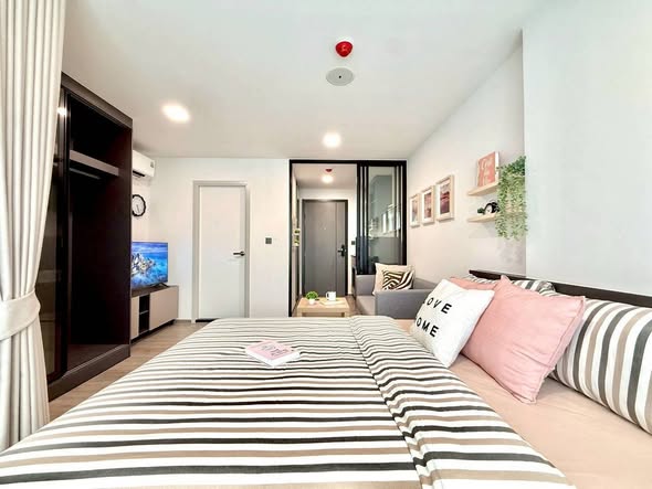 bedroom of Atmoz Palacio Ladprao Wanghin | แอทโมซ พาลาซิโอ ลาดพร้าว วังหิน