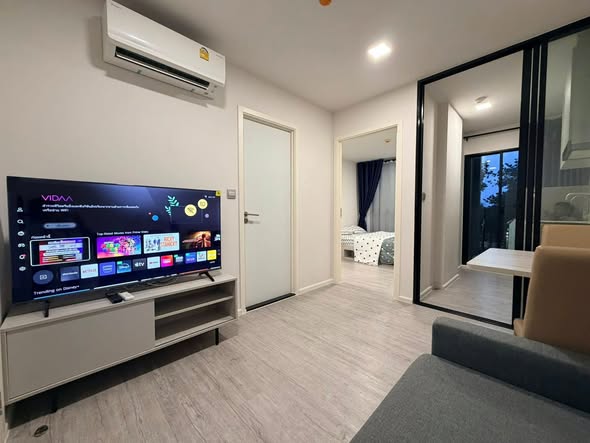 bedroom and living room of Atmoz Tropicana Bangna