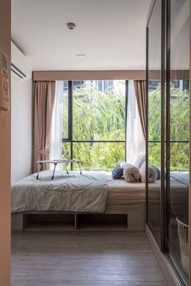 bedroom and room interior of Atmoz Tropicana Bangna