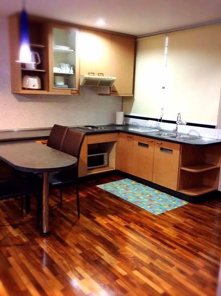 kitchen of Baan Chan Condominium