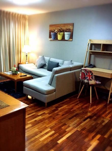 living room of Baan Chan Condominium