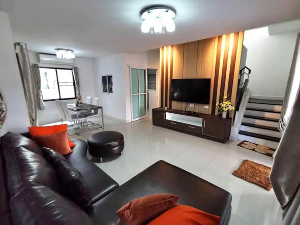 living room of Baan Fah Greenery Pin Klao Sai 5