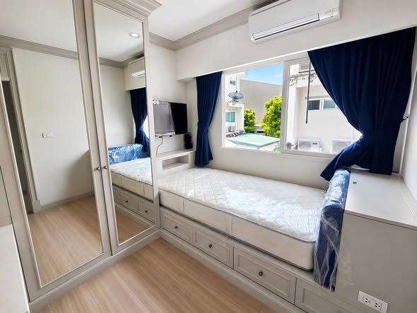bedroom of Baan Klang Muang Rama 9