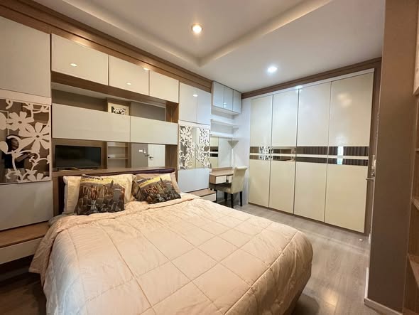 bedroom of Baan Klang Muang Sukhumvit 77-On Nut 17