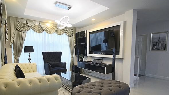 bedroom and living room of Baan Klang Muang The Edition Phaholyothin-Ramintra
