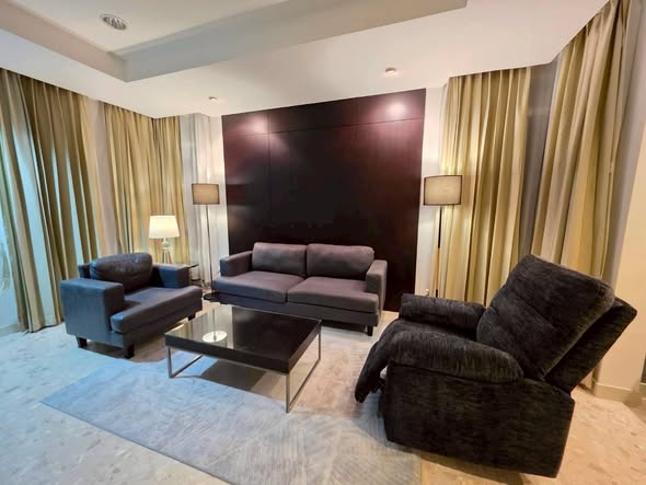 living room and bedroom of Baan Klang Muang Urbanion Rama 9-Ladprao