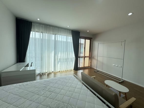 bedroom of Baan Klang Mueang Rama 9-Krungthep Kritha