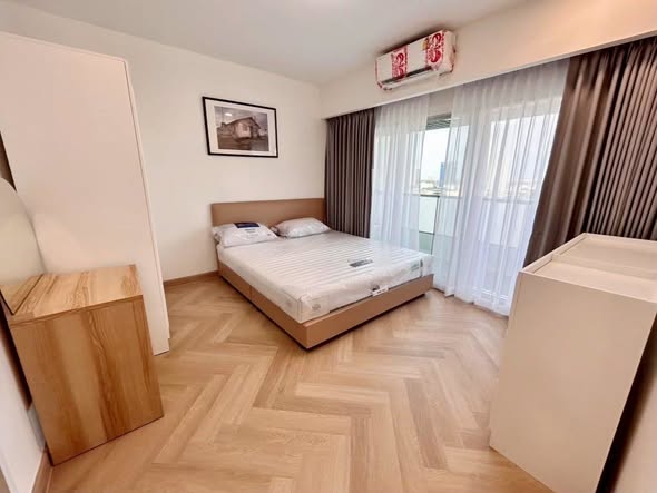 bedroom of Baan Nonzee Condominium