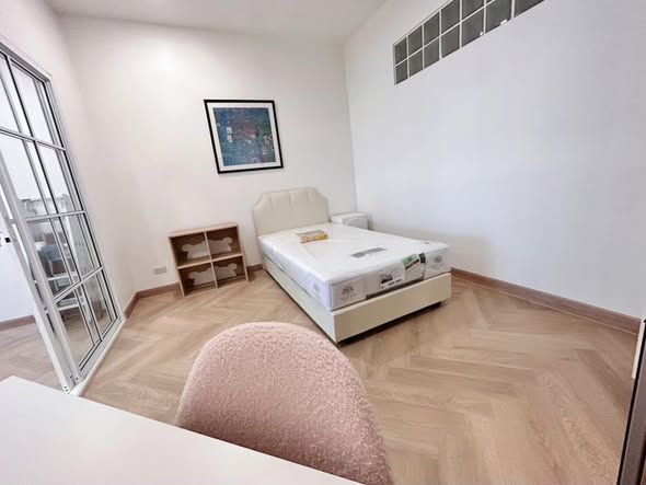 bedroom of Baan Nonzee Condominium