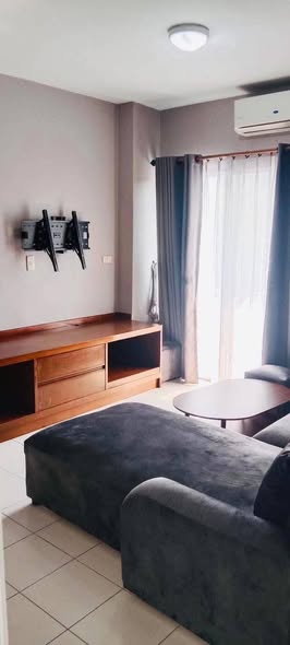 bedroom of Baan Suan LaSalle Condominium