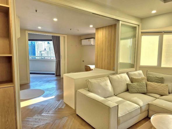 living room and bedroom and room interior of Baan Suanpetch