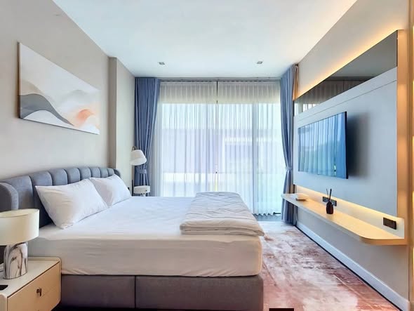 bedroom of Bangkok Boulevard Bangna KM.5 บางกอก บูเลอวาร์ด บางนา กม.5