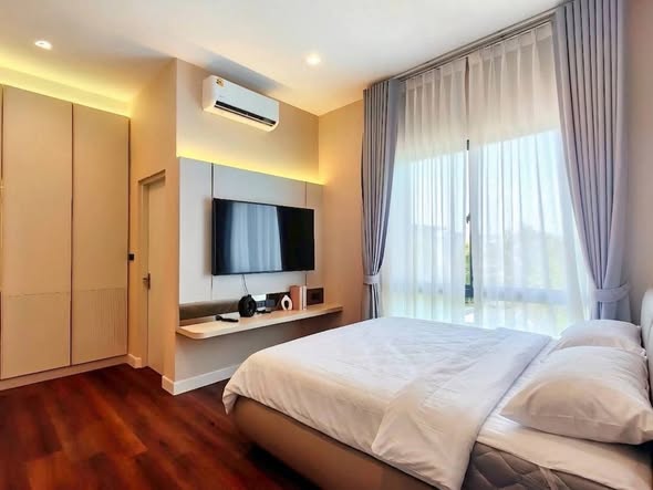 bedroom of Bangkok Boulevard Bangna KM.5 บางกอก บูเลอวาร์ด บางนา กม.5