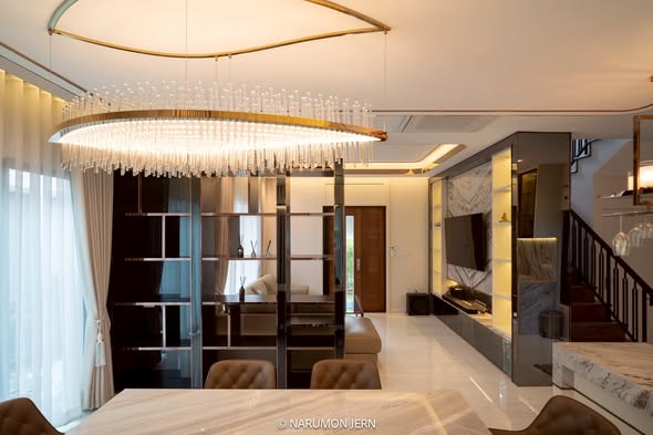 living room of Bangkok Boulevard Rama 9