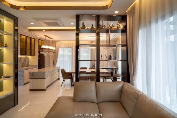 living room of Bangkok Boulevard Rama 9