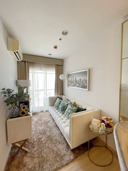 bedroom and living room of Bangkok Horizon Ratchada-Thapra