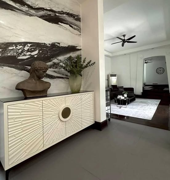 living room and room interior of Bangkok Luxury Pool Villa Thonglor