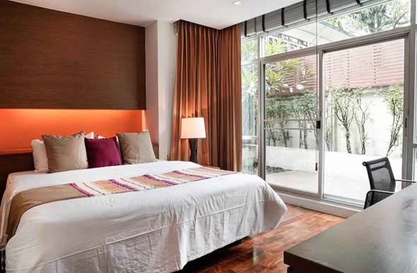 bedroom of Bangkok Residential