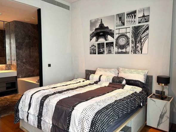 bedroom of Banyan Tree Residences Riverside Bangkok บันยัน ทรี เรสซิเดนซ์ ริเวอร์ไซด์ กรุงเทพ