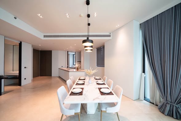 room interior of Banyan Tree Residences Riverside Bangkok บันยัน ทรี เรสซิเดนซ์ ริเวอร์ไซด์ กรุงเทพ