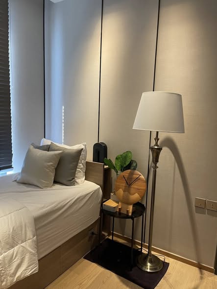 bedroom and bathroom of BEATNIQ